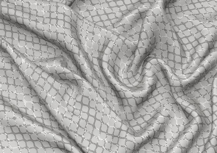 Nerida, Pebble - Motorised Roman Blind - Image 4